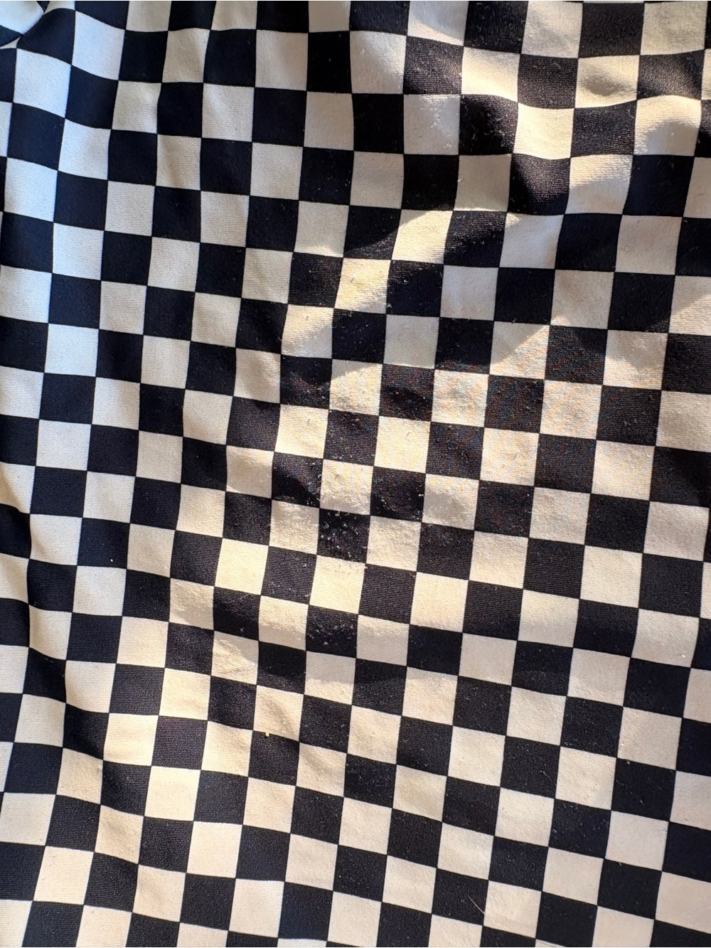 Mikoh Navy & White Checker One-Piece Rashguard Swimsuit - Picture 6 of 8